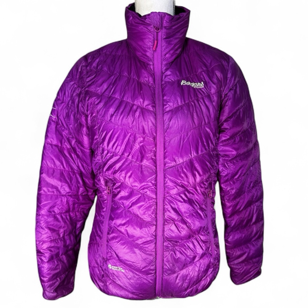 Bergans of Norway Women’s Fuschia Down Light Lady Puffer Jacket - Small